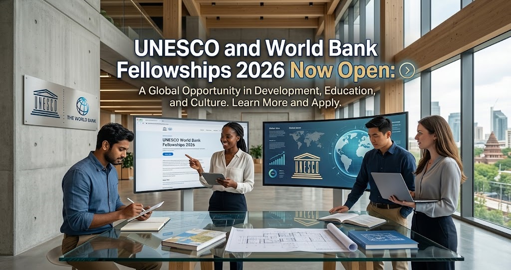 UNESCO World Bank Fellowships 2026